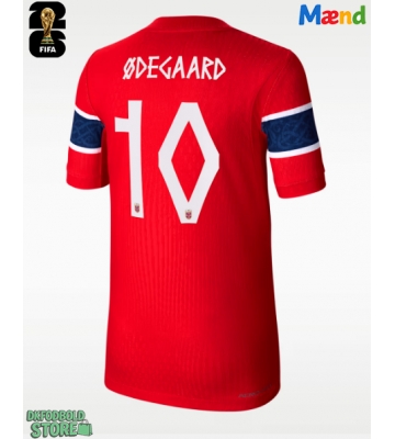 Norge Martin Odegaard #10 Replika Hjemmebanetrøje VM 2026 Kortærmet